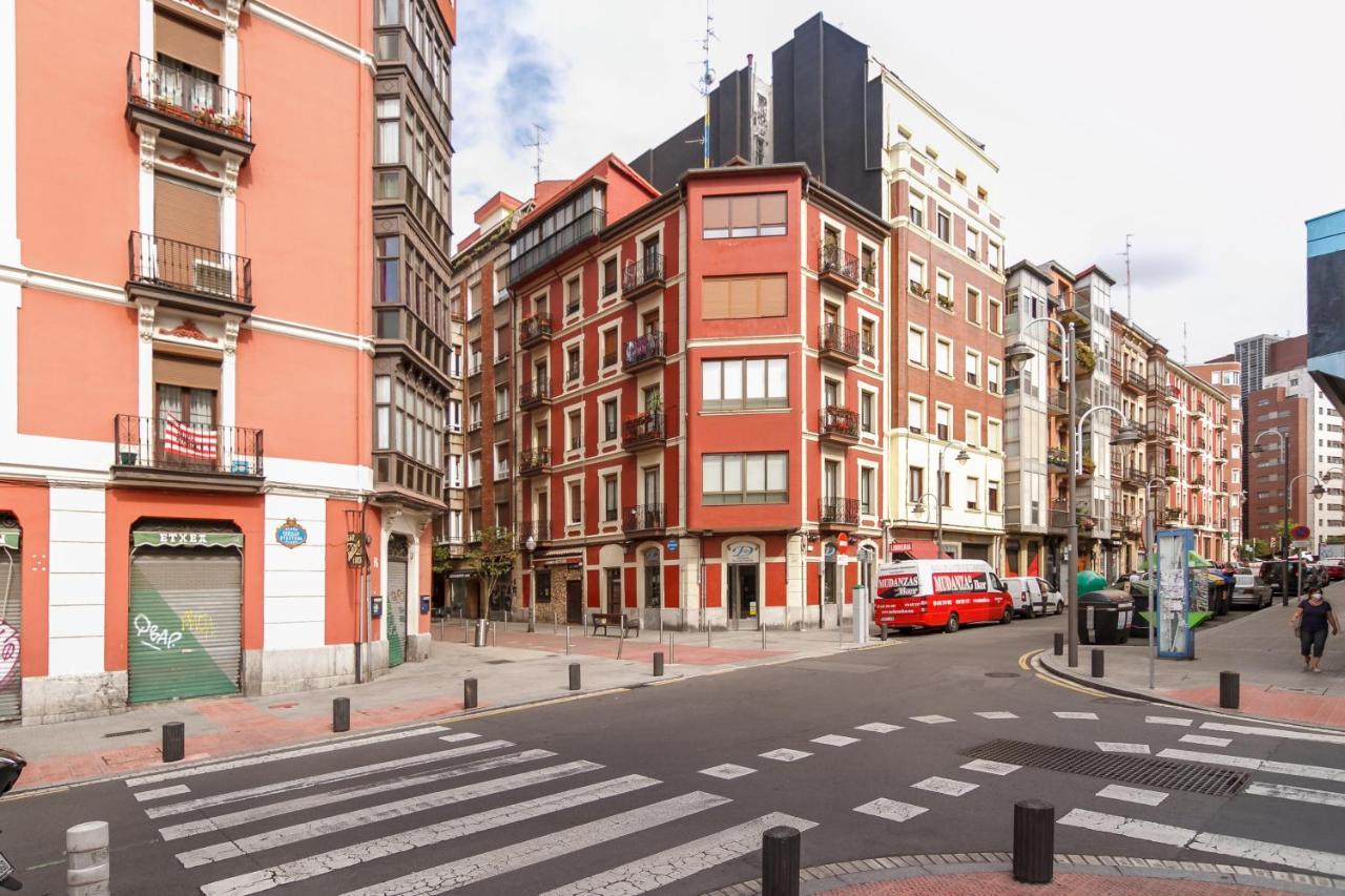Muy Luminoso A 5 Min Del Centro De Bilbao Bilbau Exterior foto